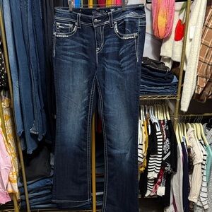Miss Me Dark Indigo Boot Cut Jeans Size 31